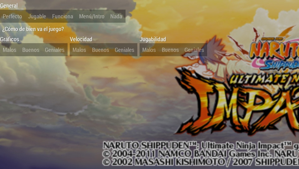 User screenshot of game