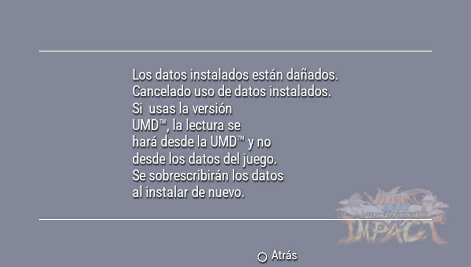 User screenshot of game