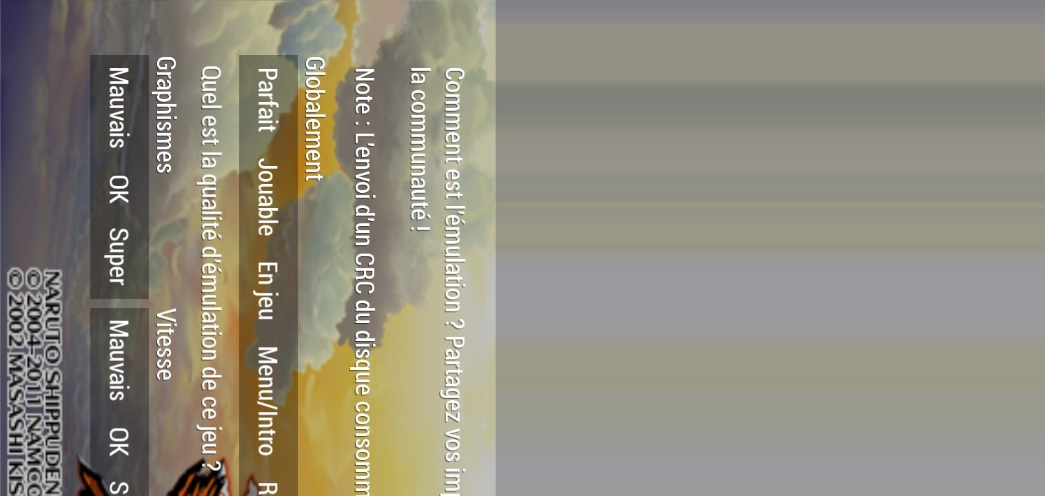 User screenshot of game
