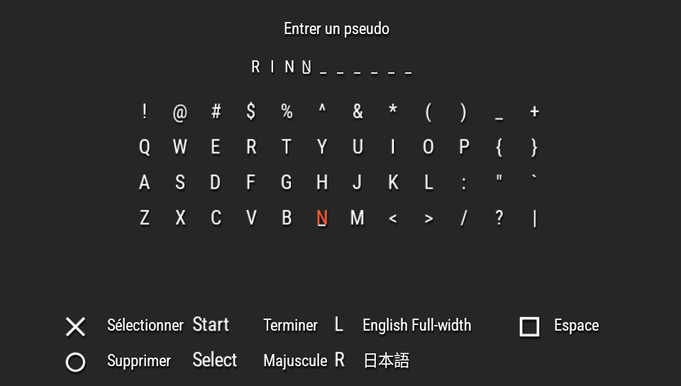 User screenshot of game
