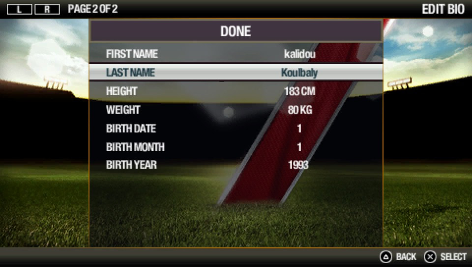 User screenshot of game