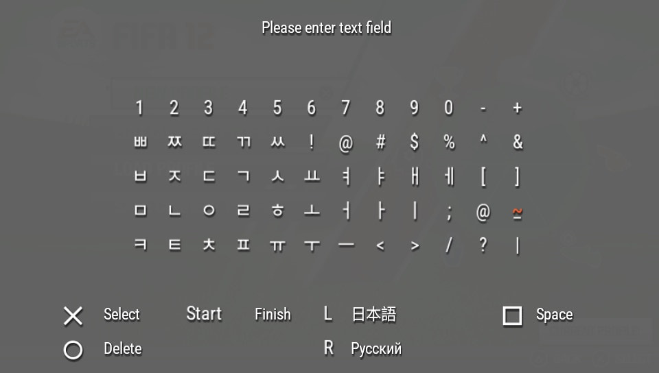 User screenshot of game