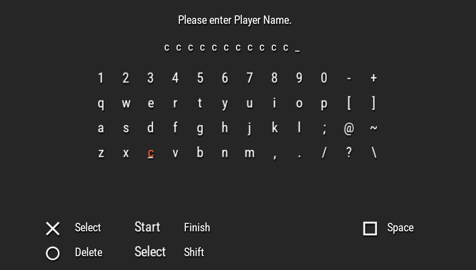 User screenshot of game