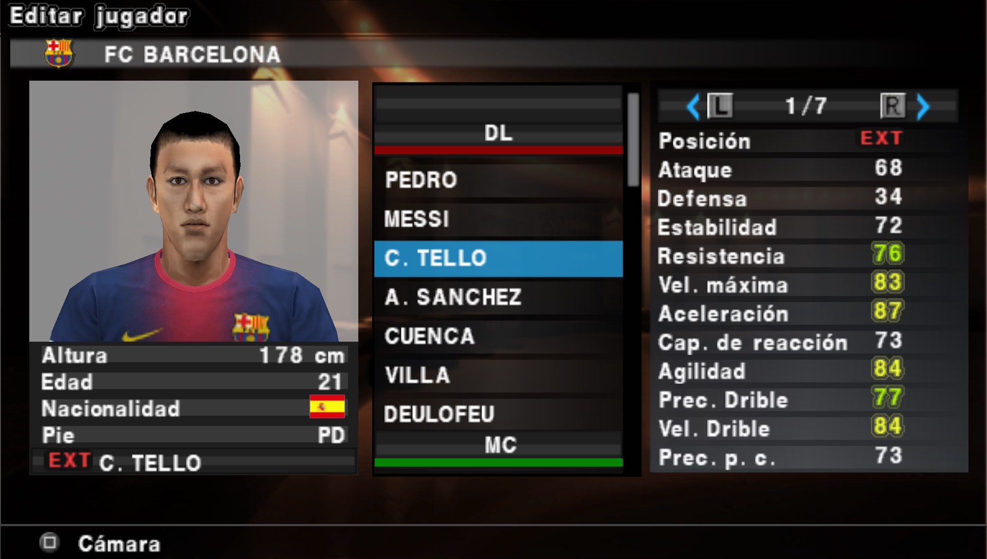 User screenshot of game