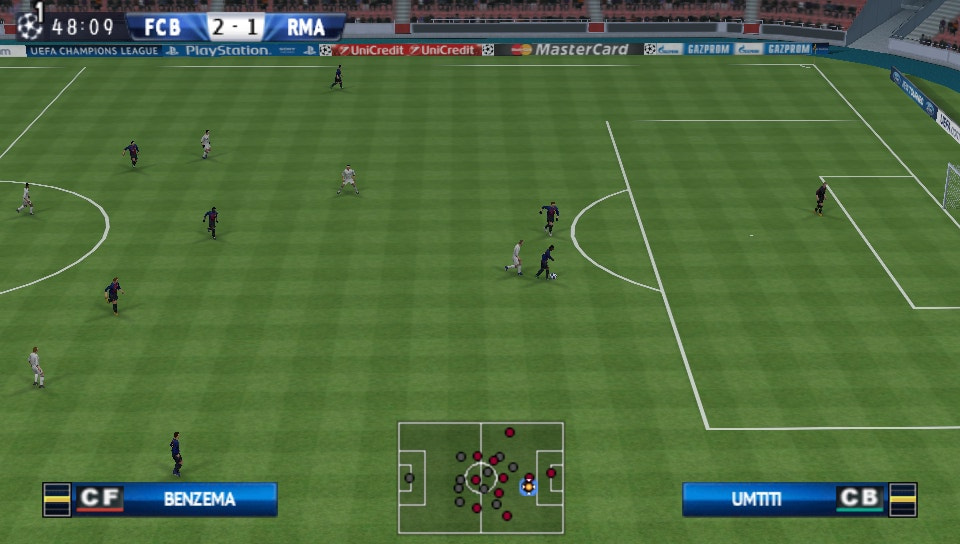 Pro Evolution Soccer 2014 -- Gameplay (PSP) 