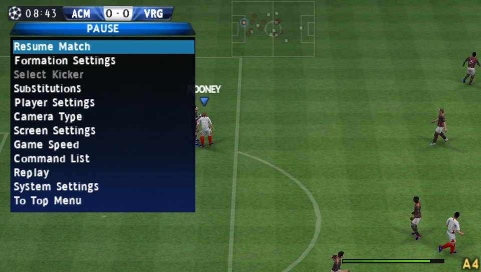 User screenshot of game