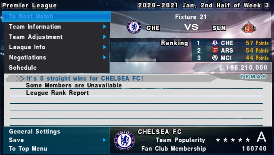 User screenshot of game