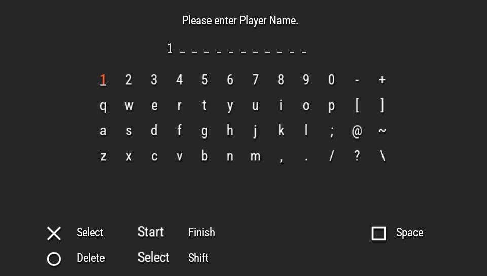 User screenshot of game