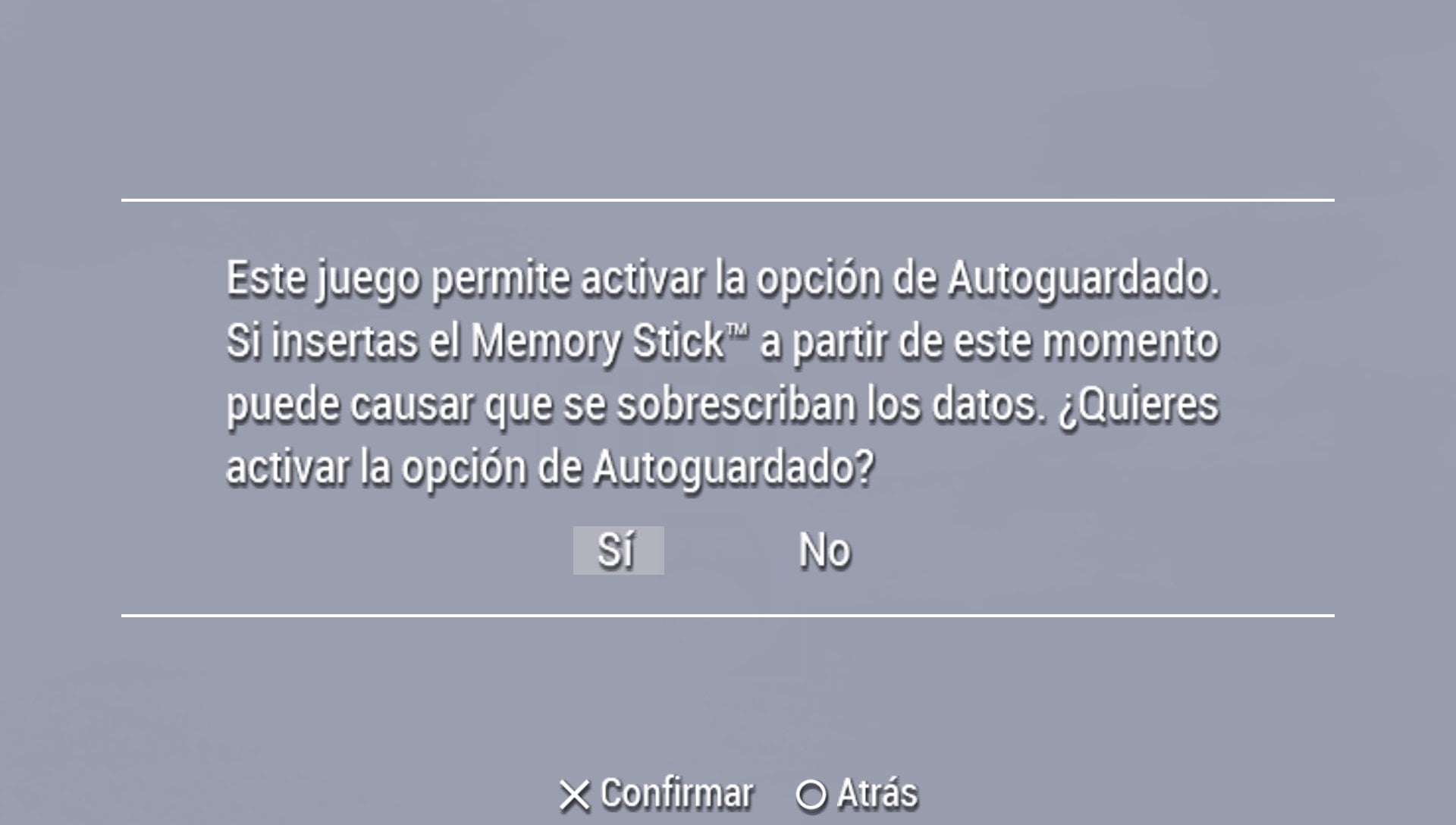 User screenshot of game