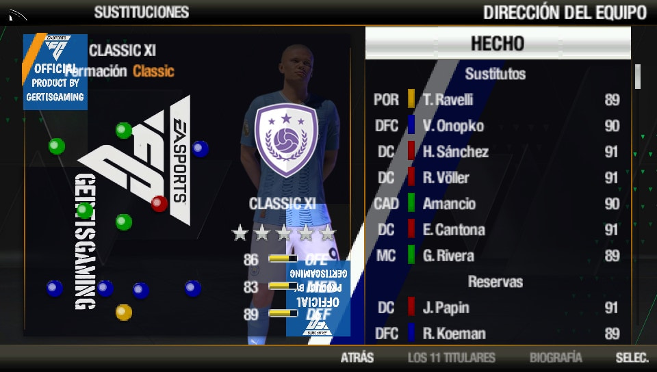 User screenshot of game