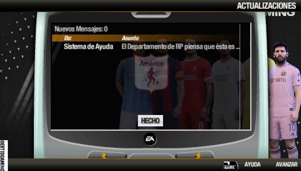 User screenshot of game