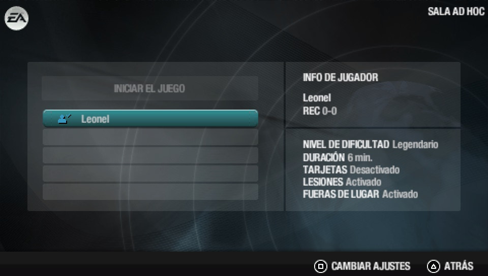 User screenshot of game