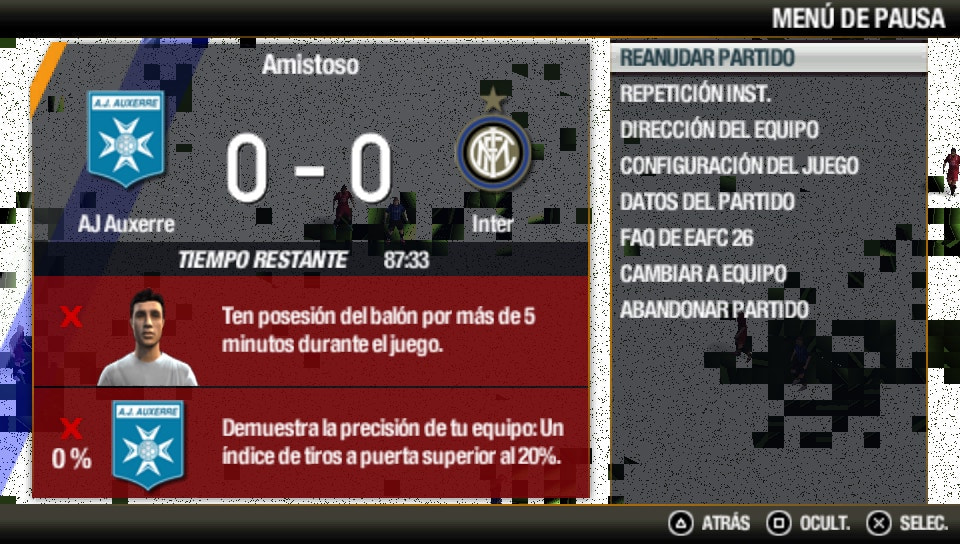 User screenshot of game