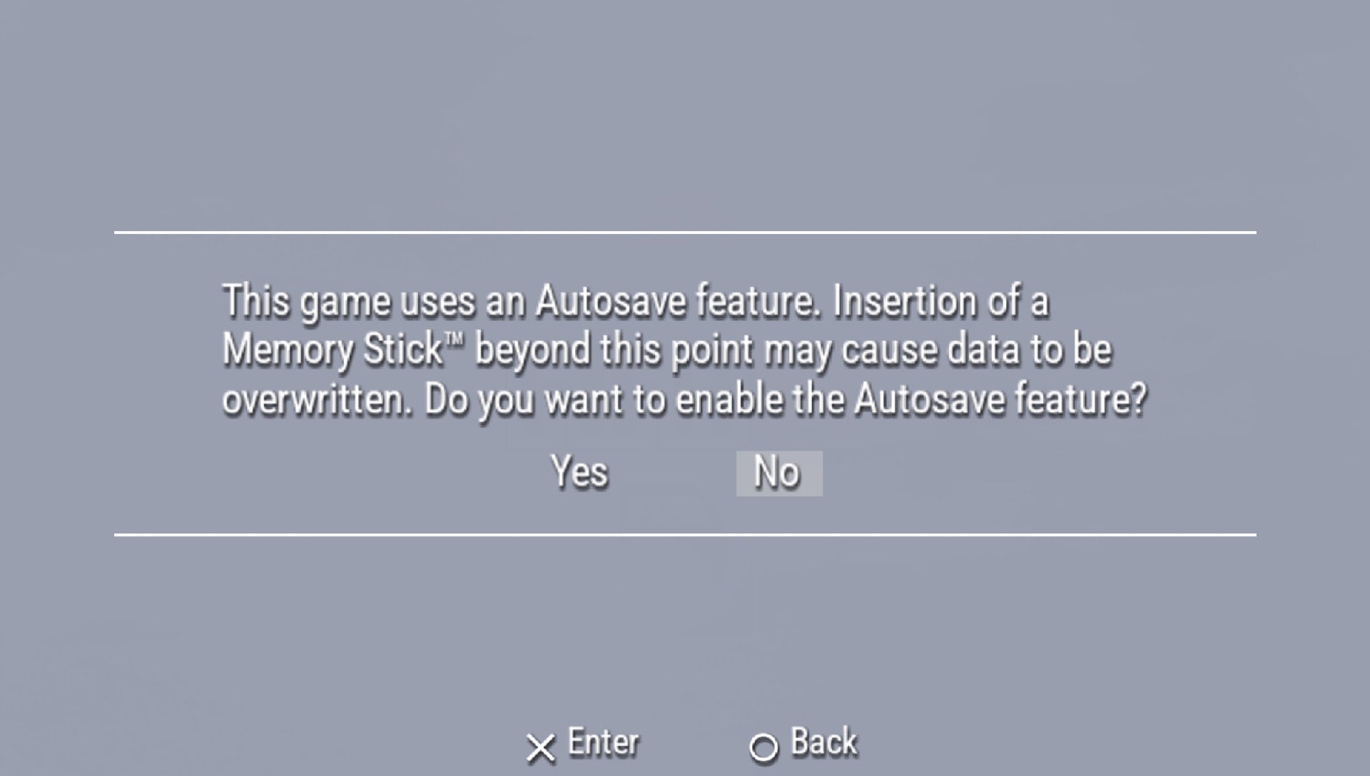 User screenshot of game