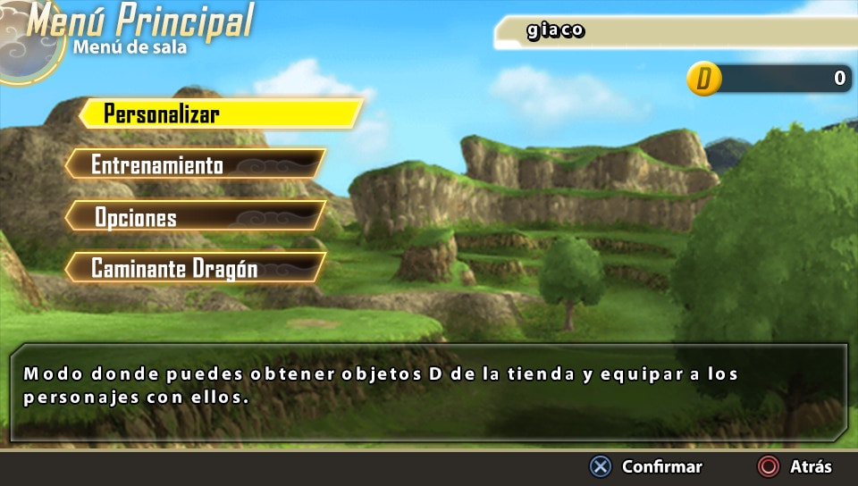 User screenshot of game