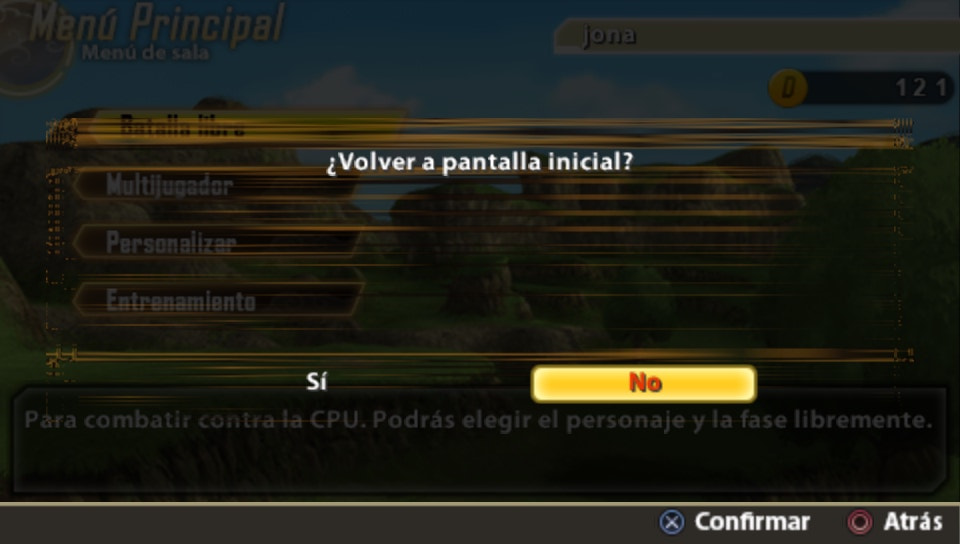 User screenshot of game